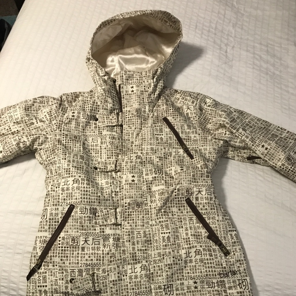 Burton snowboarding jacket